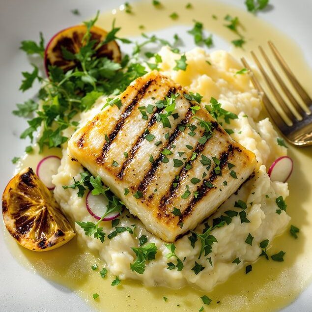 Grilled Sea Bass with Herb Butter – A Sophisticated Seafood Dish