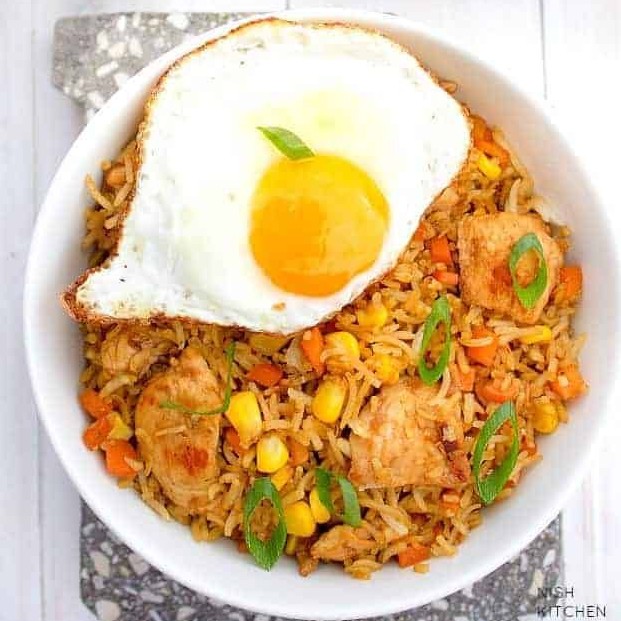 Indonesian Fried Rice (Nasi Goreng) _ Video _ Nish Kitchen